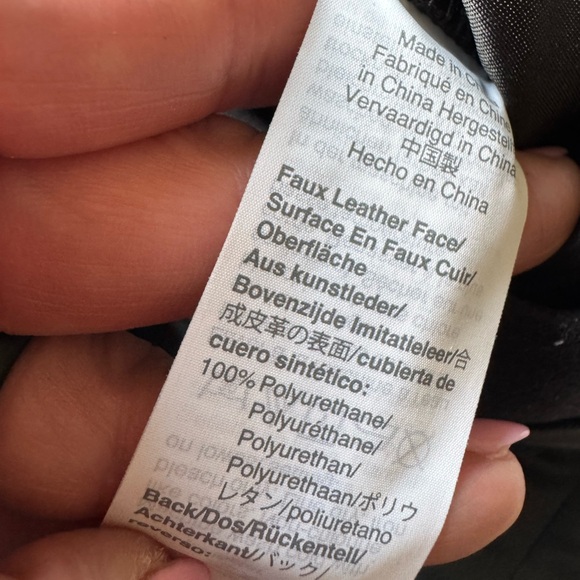 Madewell Faux Leather Pants - Picture 6 of 6